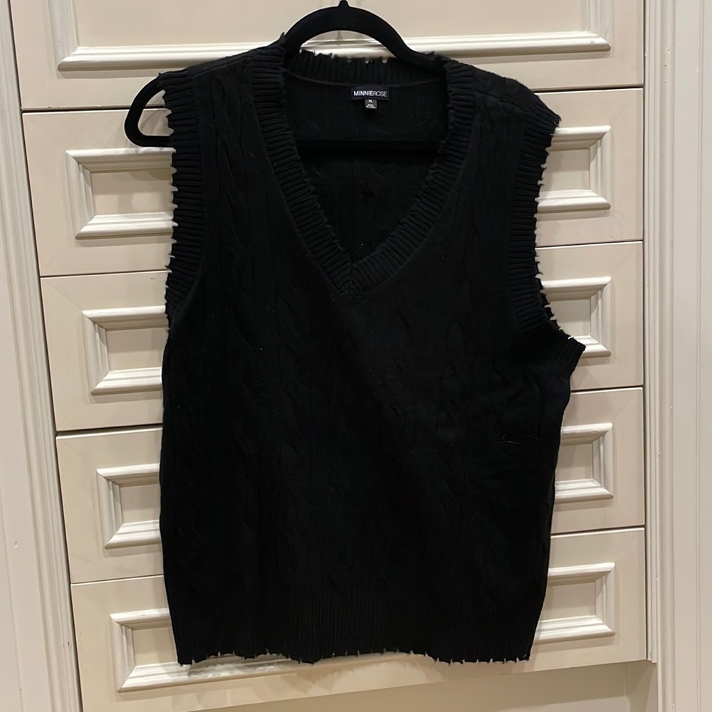 Minnie Rose Cashmere Vest